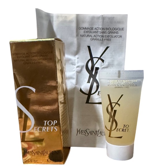 YSL Top Secrets Natural Action Exfoliator Granule-Free 15ml 0.6fl oz travel size - Picture 1 of 9